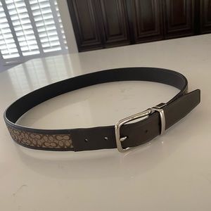 Mens Coach Belt 🤎